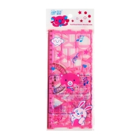 Набор трафаретов, 2 штуки, пластик, Геометрические фигуры МИКС Набор трафаретов, 2 штуки, пластик, Геометрические фигуры МИКС