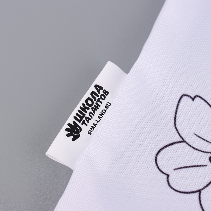 Наволочка под раскраску &laquo;Девушка в цветах&raquo;, 30 х 70 см