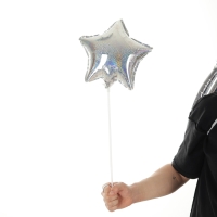 Набор фольгированных шаров &laquo;Карнавальный набор. Серебряный&raquo;, 3 шт.