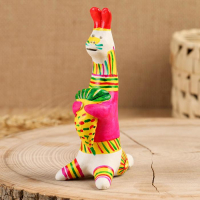 Филимоновская игрушка &laquo;Заяц&raquo;