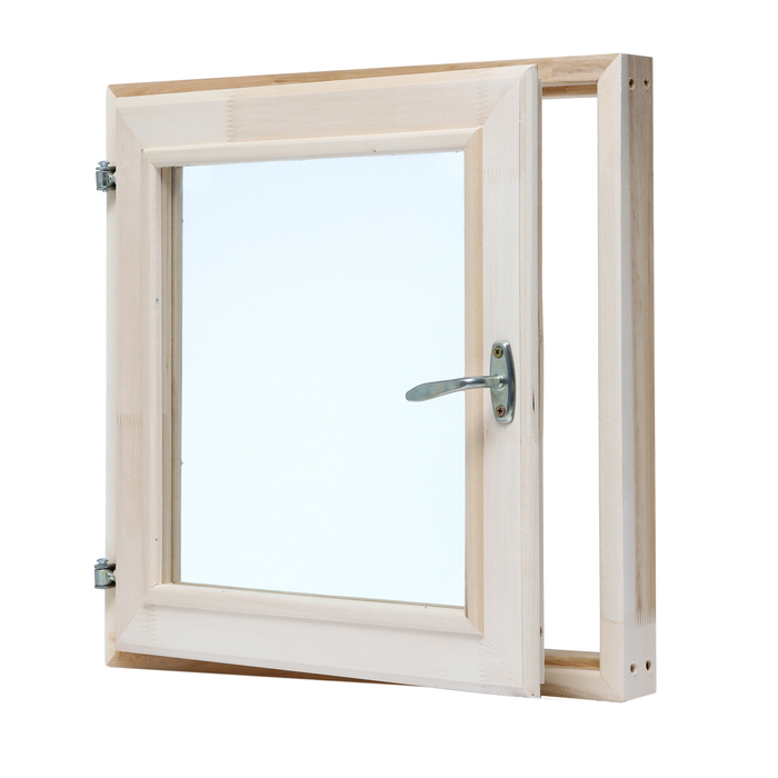 Окно, 50&times;50см, двойное стекло ЛИПА