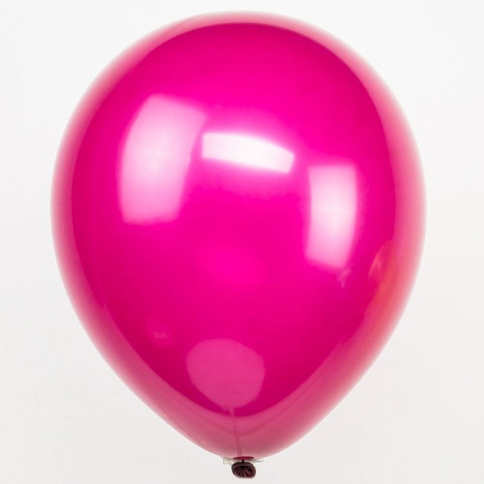 Шар латексный 12" Ассорти, кристалл, набор 100 шт., МИКС