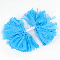 Помпон 1шт, цвет  голубой