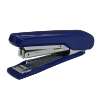 Степлер Kangaro HS-10H №10, до 20 листов, встроенный антистеплер, 50 скоб, микс