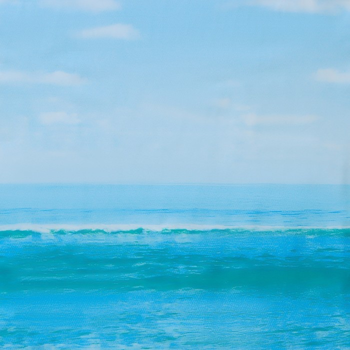 Штора для ванны Доляна &laquo;Прибой&raquo;, 180&times;180 см, EVA