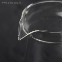 Турка стеклянная «Арабика», 300 мл, 18×8,5×10 см, деревянная ручка Турка стеклянная «Арабика», 300 мл, 18×8,5×10 см, деревянная ручка