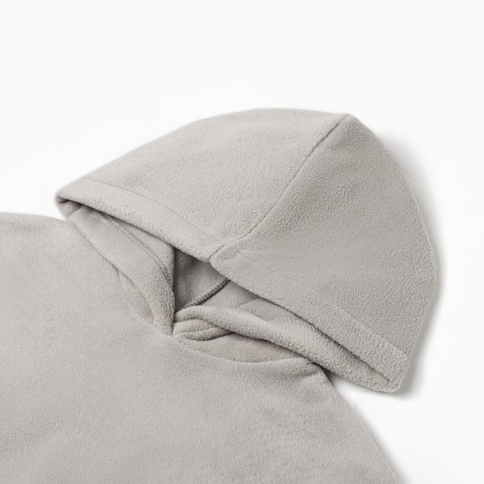 Костюм (худи и брюки) детский MINAKU: Fleece Soft, цвет графит, рост 110 см Костюм (худи и брюки) детский MINAKU: Fleece Soft, цвет графит, рост 110 см