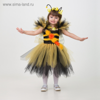 Карнавальный костюм &laquo;Пчёлка&raquo;, сделай сам, корсет, ленты, брошки, аксессуары