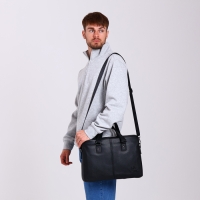 Сумка мужская Goran Tomp, искусственная кожа, цвет чёрный Сумка мужская Goran Tomp, искусственная кожа, цвет чёрный