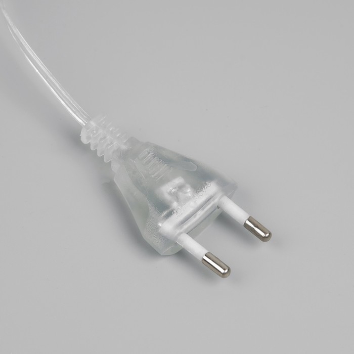 Светодиодная фигура &laquo;Бежевые конусы&raquo; 30, 45, 60 см, текстиль, металл, 220 В, свечение тёплое белое