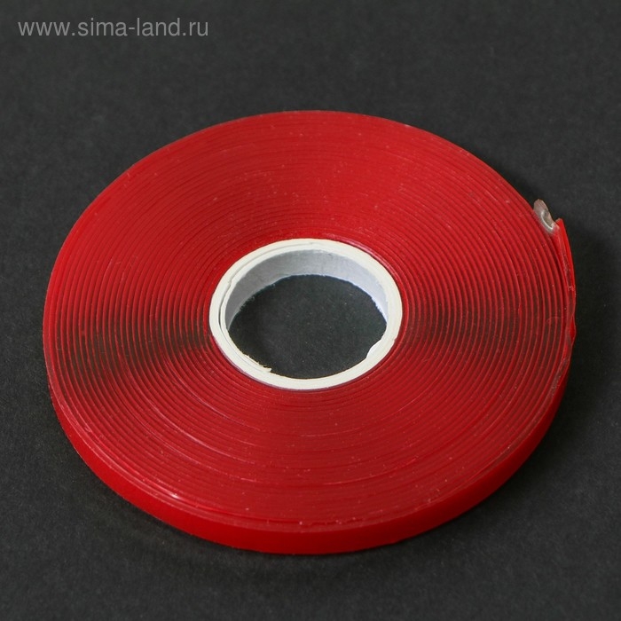 Клейкая лента Cartage, прозрачная, двусторонняя, акриловая, 8 мм × 5 м Клейкая лента Cartage, прозрачная, двусторонняя, акриловая, 8 мм × 5 м