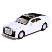 Машина металлическая &laquo;Люкс&raquo;, свет, звук, открываются двери, капот, инерция, цвет МИКС