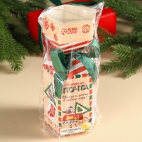 Новый год! Чай чёрный &laquo;Новогодняя почта&raquo; с лимоном, в коробке конфете, 100 г.