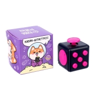Фиджет кубик антистресс &laquo;Средство от стресса&raquo;, МИКС, в шоубоксе