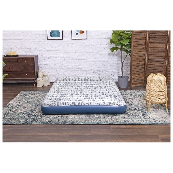 Кровать надувная Bestway Queen, 203&times;152&times;30 см, со встроенным электронасосом, 67836
