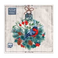 Новогодние салфетки бумажные Home Collection «Сказочное украшение», 3 слоя, 33х33, 20 шт Новогодние салфетки бумажные Home Collection «Сказочное украшение», 3 слоя, 33х33, 20 шт