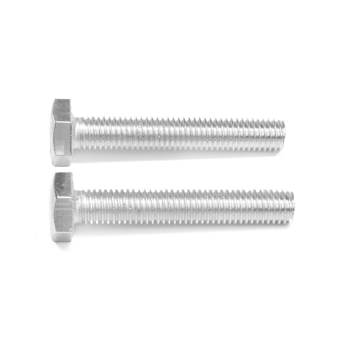 Болт ТУНДРА, оцинкованный, DIN 933, класс прочности 8.8, М10х60 мм, 1 кг