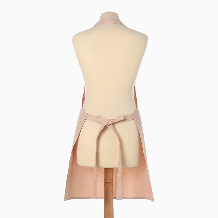 Фартук  Этель "Kitchen" цв.бежевый, 60х70см, саржа, 100% х/л