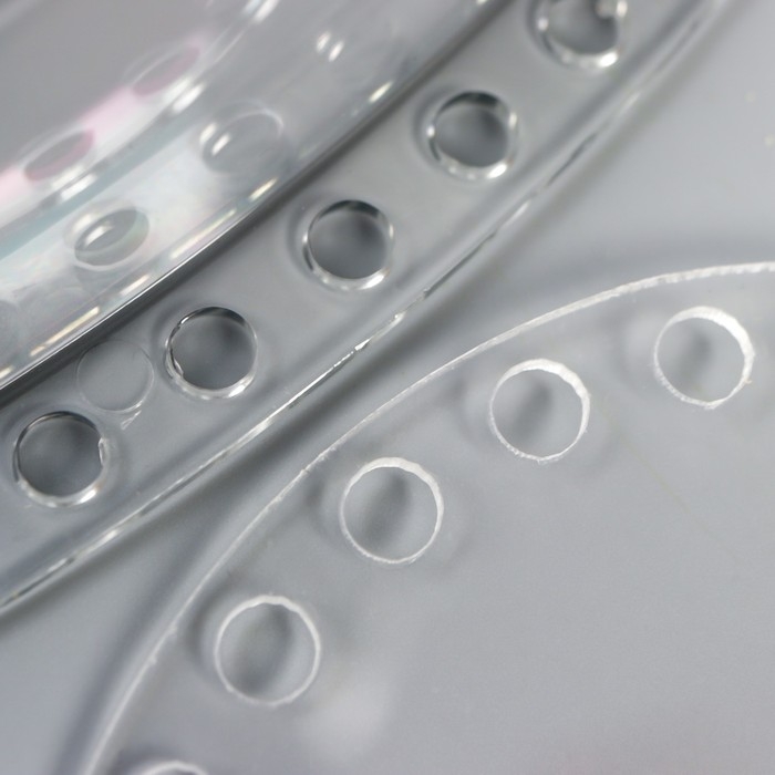 Основа для вязаных изделий акрил "Сердце" объемная набор 2 шт 19х19х4,5 см