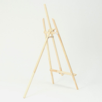 Мольберт тип &laquo;Лира&raquo; 175 х 64 см, с бегунком, неокрашенное дерево, Calligrata