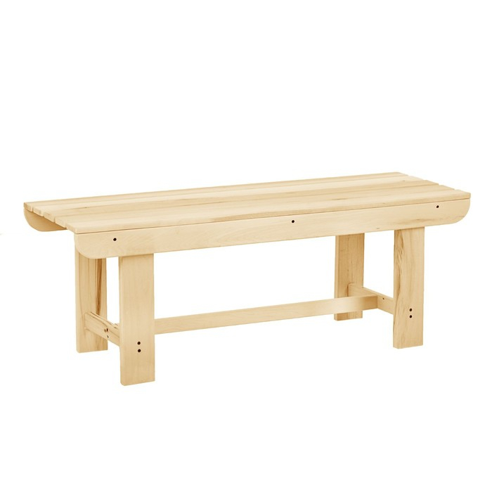 Лавка наличник, из липы, "Добропаровъ", 120&times;40&times;43,5см