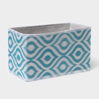 Органайзер для мелочей Доляна «Лагуна», 3 кармана, 25×12×15 см, цвет бирюзовый Органайзер для мелочей Доляна «Лагуна», 3 кармана, 25×12×15 см, цвет бирюзовый