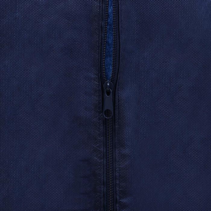 Чехол для одежды с окном, 60&times;120 см, спанбонд, цвет синий