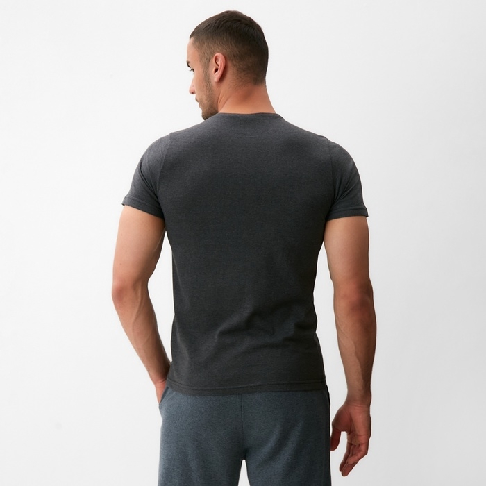 Футболка мужская Collorista цвет графит р-р 54-56