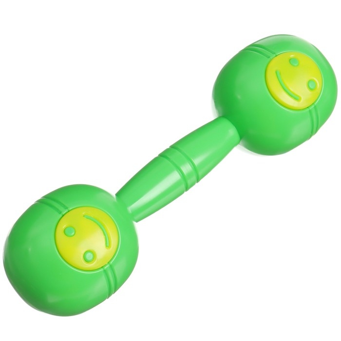 Погремушка «Перкуссия», шейкер, цвет синий/зеленый, Крошка Я Погремушка «Перкуссия», шейкер, цвет синий/зеленый, Крошка Я