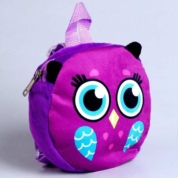 Рюкзак детский &laquo;Мудрая сова&raquo;, 18х18 см