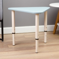 Стол Треугольник растущий гр.0-3 на металлокаркасе, Дастин грин