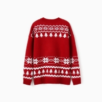 Джемпер вязаный KAFTAN "С оленями" размер 56