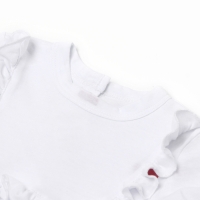 Боди детское с рюшами MINAKU, цвет молочный, рост 62-68 см