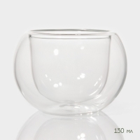 Набор чайный стеклянный Bella Tenero &laquo;Эко&raquo;, 6 предметов: чайник 900 мл, подставка, 4 пиалы 130 мл