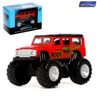 Машина металлическая &laquo;Биг-фут&raquo;, инерционная, МИКС