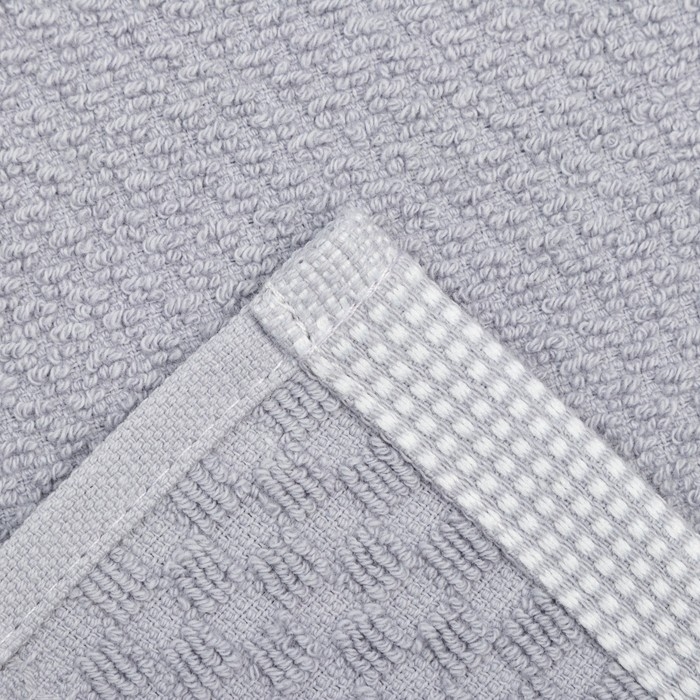 Полотенце махровое LoveLife Royal 70х140 см, цвет серый, 100% хл, 450 гр/м2
