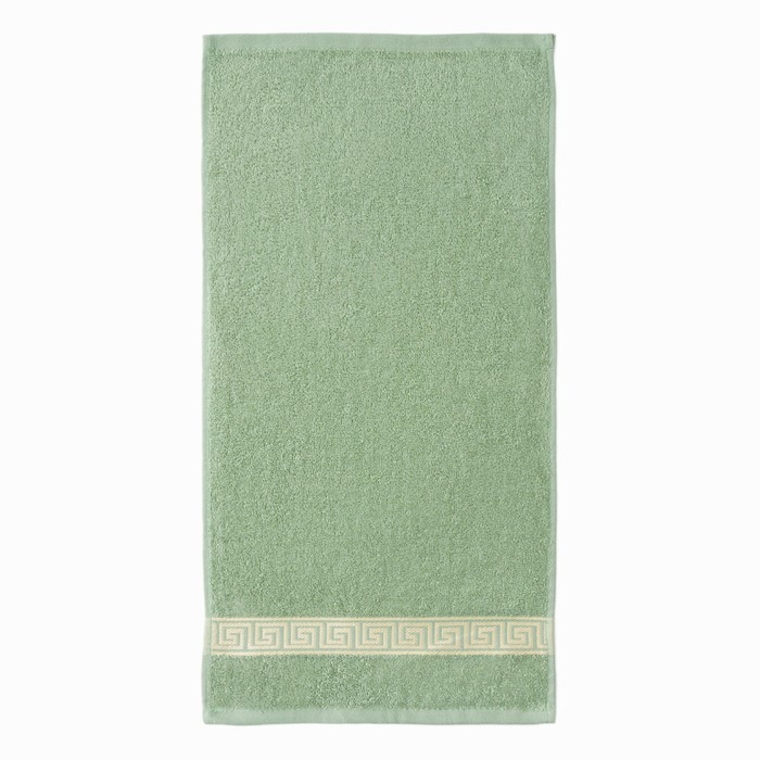 Полотенце махровое Афина 70*120 см, болотный, хл 100%, 430 г/м2