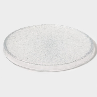 Тарелка стеклянная с бортиком &laquo;Нуук&raquo;, d=28 см