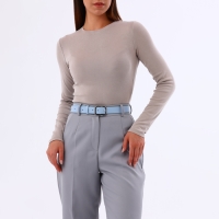 Ремень женский, ширина 3 см, цвет голубой Ремень женский, ширина 3 см, цвет голубой