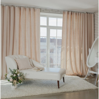 Штора портьерная Этель «Валенсия» Белое золото, 170 × 270 см, 100 % п/э Штора портьерная Этель «Валенсия» Белое золото, 170 × 270 см, 100 % п/э