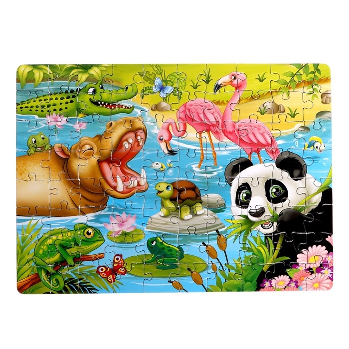 Пазл «Райский уголок», 80 деталей Пазл «Райский уголок», 80 деталей