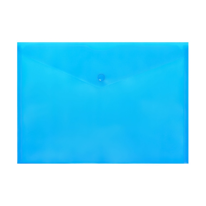 Набор папок-конвертов на кнопке 10 штук, А4, 120 мкм, Calligrata, прозрачные, микс Набор папок-конвертов на кнопке 10 штук, А4, 120 мкм, Calligrata, прозрачные, микс