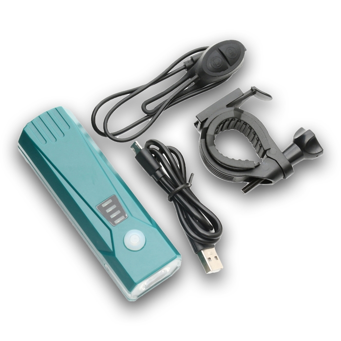 Фонарь велосипедный передний аккумуляторный, водонепроницаемый,3 режима, с сигналом Фонарь велосипедный передний аккумуляторный, водонепроницаемый,3 режима, с сигналом