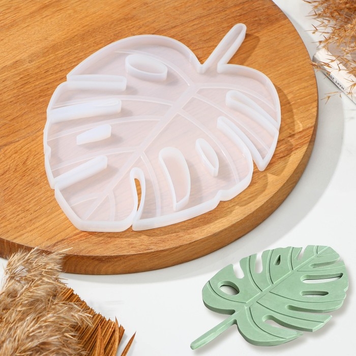 Молд Доляна «Тропики», силикон, 24,5×17,5×1 см, прозрачный Молд Доляна «Тропики», силикон, 24,5×17,5×1 см, прозрачный