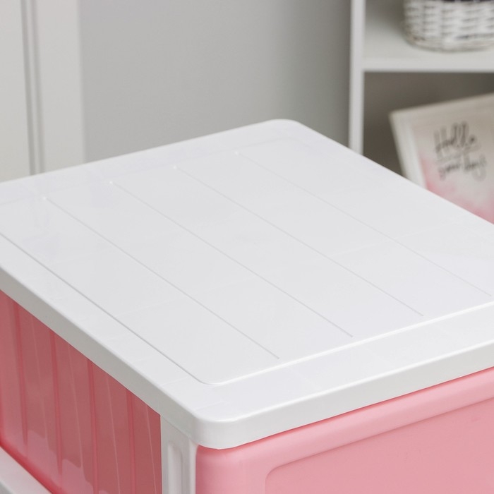 Комод 4-х секционный &laquo;Радуга&raquo;, разноцветный