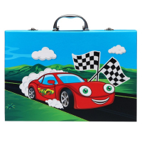 Набор для рисования в голубой коробке Набор для рисования в голубой коробке