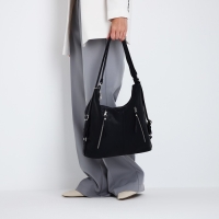 Сумка-мешок на молнии, цвет синий Сумка-мешок на молнии, цвет синий