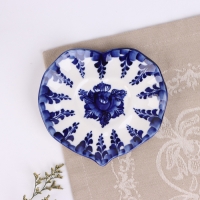 Чайная пара гжель «Кофейная», бело-синий,керамика, Чайная пара гжель «Кофейная», бело-синий,керамика,