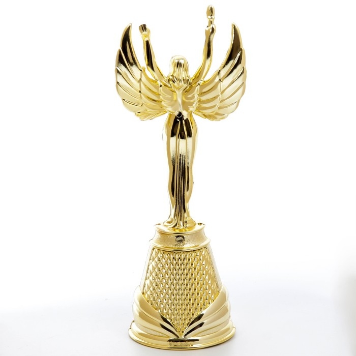 Кубок наградная фигура Ника «Императрица», пластик, золото, 19,5 х 7,3 см Кубок наградная фигура Ника «Императрица», пластик, золото, 19,5 х 7,3 см