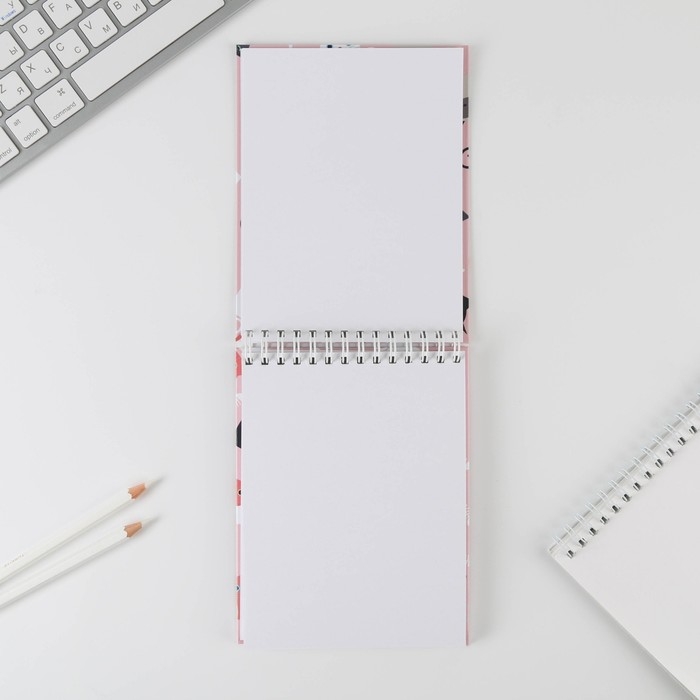 Скетчбук &laquo;Котозарисовки&raquo; А6, 80 л, 100 г/м